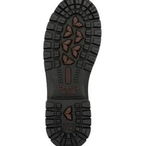 Georgia Men's LTX Logger 9" Soft Toe WP Work Boot- Brown- GB00668
