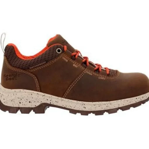 Georgia Women's Eagle Trail 3" Soft Toe WP Work Boot -Brown- GB00602