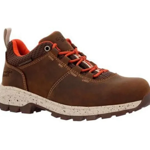 Georgia Women's Eagle Trail 3" Soft Toe WP Work Boot -Brown- GB00602