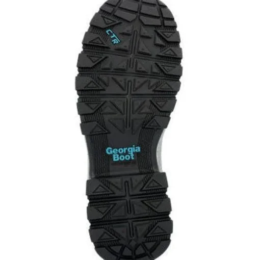 Georgia Women's Eagle Trail 5" WP Slip Resistant Hiker Boot -Grey- GB00630
