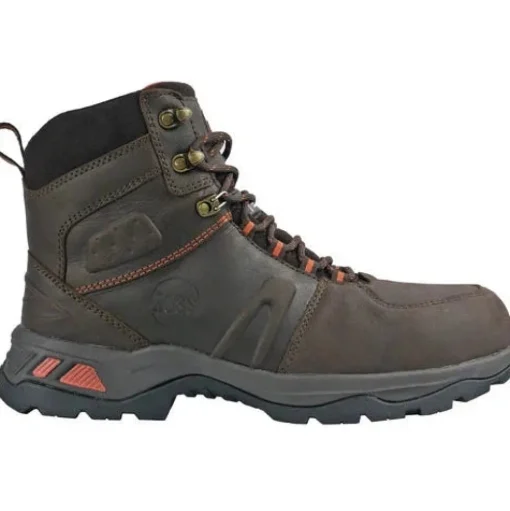 Hoss Men's Blast Composite Safety Toe Waterproof 400G Insulated Work Boot - Brown 60242