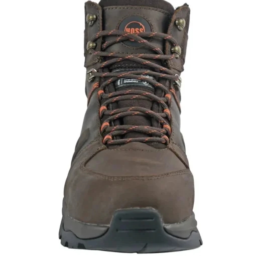 Hoss Men's Blast Composite Safety Toe Waterproof 400G Insulated Work Boot - Brown 60242