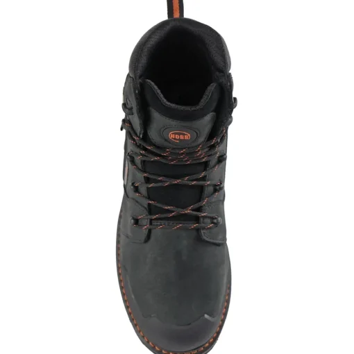 Hoss Men's Bronc 6" Composite Toe Waterproof Puncture Resistant Work Boot - Black 60145