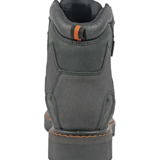 Hoss Men's Bronc 6" Composite Toe Waterproof Puncture Resistant Work Boot - Black 60145