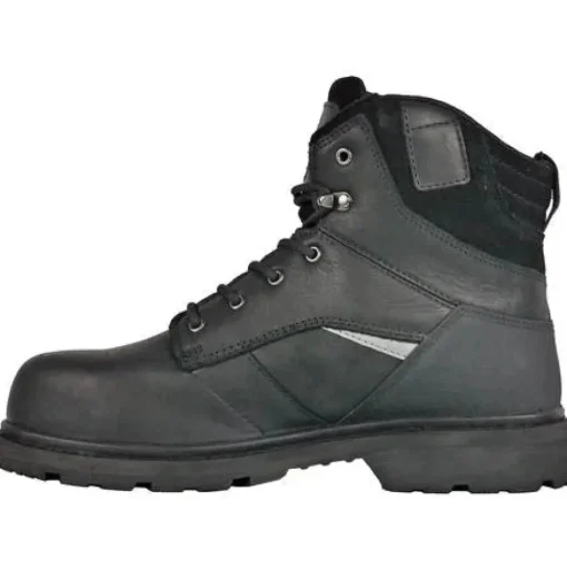 Hoss Men's Carson 6" Composite Toe Slip Resistant Work Boot - Black 60113