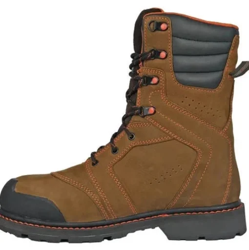 Hoss Men's Clash 9" Composite Toe WP 1000G Insulated Puncture Resistant Boot - Brown 80264
