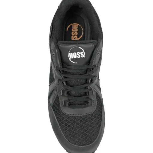 Hoss Men's Reno II Composite Toe Waterproof Slip Resistant Work Shoe - Black 10229