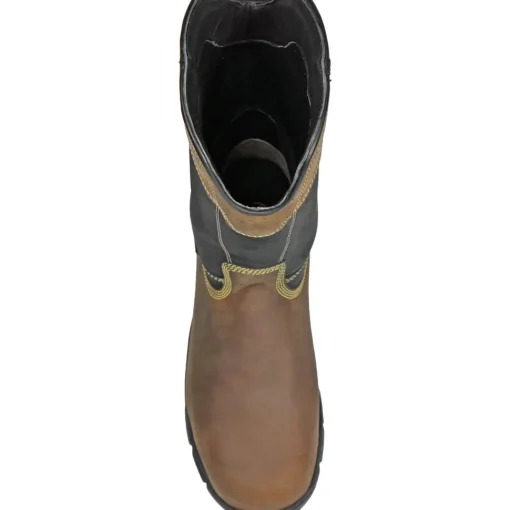 Hoss Men's Slag XRD Metguard Toe Composite Toe Waterproof Work Boot - Brown 90691