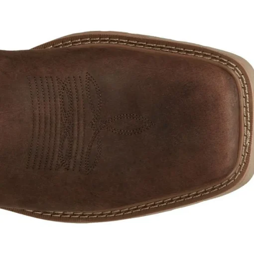 Justin Men's All Round 11" WP Western Work Boot -Brown- SE3114