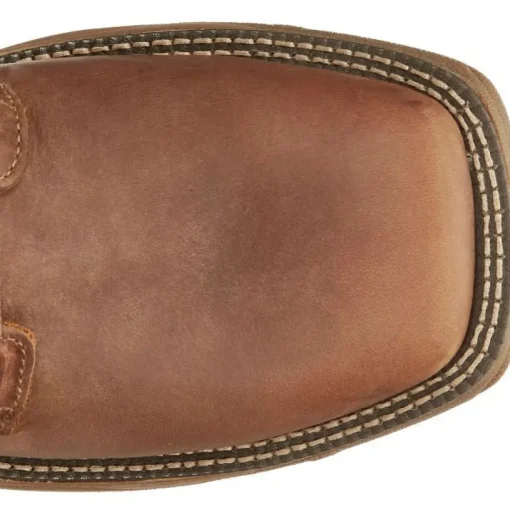 Justin Men's Rush 8" WP Lace Up Western Work Boot -Brown- SE467