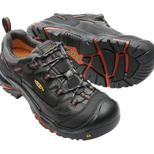 Keen Utility Men's Braddock Low Stl American Built Work Shoe 1011244