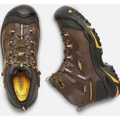 Keen Utility Men's Braddock Mid Soft Toe WP Work Boot - Brown- 1020162