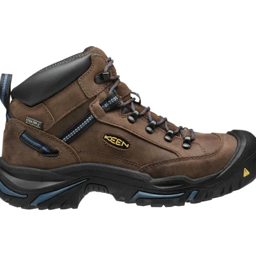 Keen Utility Men's Braddock USA Built Stl Toe WP Work Boot Brown 1012771