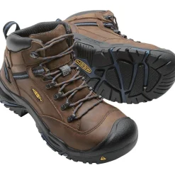 Keen Utility Men's Braddock USA Built Stl Toe WP Work Boot Brown 1012771