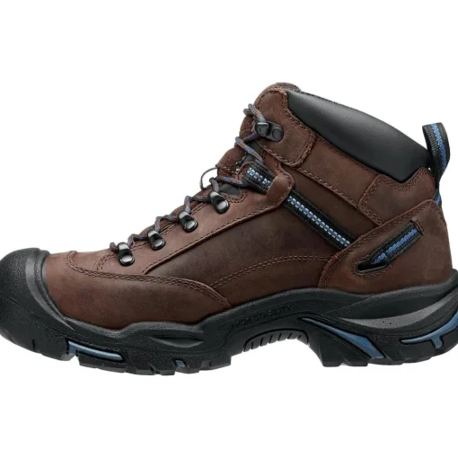 Keen Utility Men's Braddock USA Built Stl Toe WP Work Boot Brown 1012771