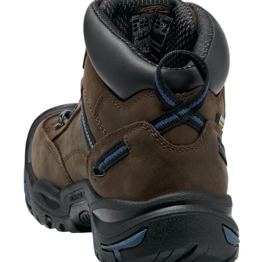 Keen Utility Men's Braddock USA Built Stl Toe WP Work Boot Brown 1012771