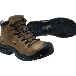 Keen Utility Men's Braddock USA Built Stl Toe WP Work Boot Brown 1012771