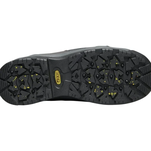 Keen Utility Men's Davenport 6" Mid Comp Toe Ins WP Work Boot Gray - 1017804