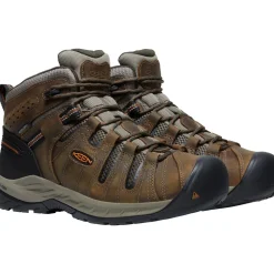 Keen Utility Men's Flint II Mid Soft Toe WP Work Boot- Olive - 1025613
