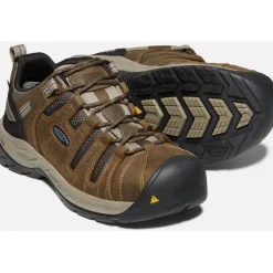 Keen Utility Men's Flint II Steel Toe WP Work Shoe - Brown - 1023236