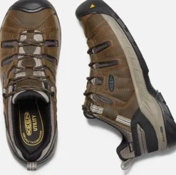 Keen Utility Men's Flint II Steel Toe WP Work Shoe - Brown - 1023236