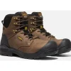 KEEN Utility Men's Independence 6" WP Carbon FT Work Boot - Brown- 1026487