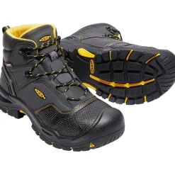 Keen Utility Men's Logandale American Built Steel Toe Work Boot - Black - 1017828