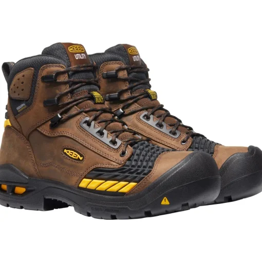 Keen Utility Men's Troy 6" Carbon-Fiber Toe USA Built WP Work Boot - 1025696