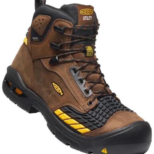 Keen Utility Men's Troy 6" Carbon-Fiber Toe USA Built WP Work Boot - 1025696