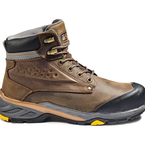 Kodiak Men's Crusade 6" Comp Toe WP Hiker Safety Work Boot -Brown- K4NKAD