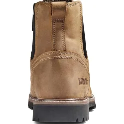 Kodiak Men's Mckinney Comp Toe WP Chelsea Safety Work Boot -Brown- K4TCBN