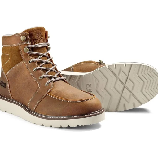 Kodiak Men's Mckinney Wedge 6" Work Boot -Wheat- 834NWT