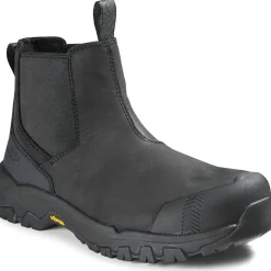 Kodiak Men's Quest Bound Comp Toe WP Chelsea Work Boot -Black- 4THNBK