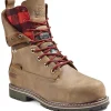 Kodiak Women's Bralorne 8" CT Waterproof 200G Work Boot -Brown- 4NM1BN