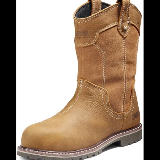 Kodiak Women's Bralorne Comp Toe WP Wellington Work Boot -Wheat- 8354WT