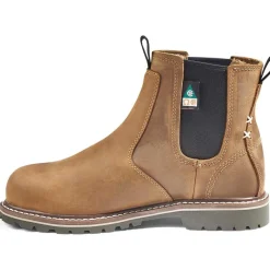 Kodiak Women's Bralorne Comp Toe WP Safety Work Boot -Brown- 4TDFBN