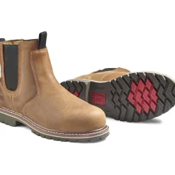 Kodiak Women's Bralorne Comp Toe WP Safety Work Boot -Brown- 4TDFBN