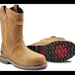 Kodiak Women's Bralorne Comp Toe WP Wellington Work Boot -Wheat- 8354WT