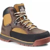 Kodiak Women's Greb Classic Steel Toe WP Hiker Work Boot -Brown- 834YBN