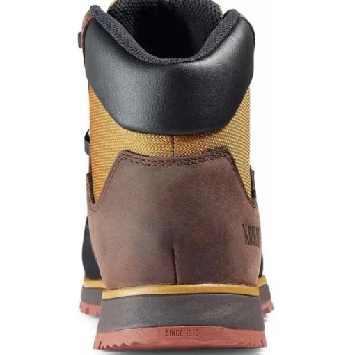 Kodiak Women's Greb Classic Steel Toe WP Hiker Work Boot -Brown- 834YBN
