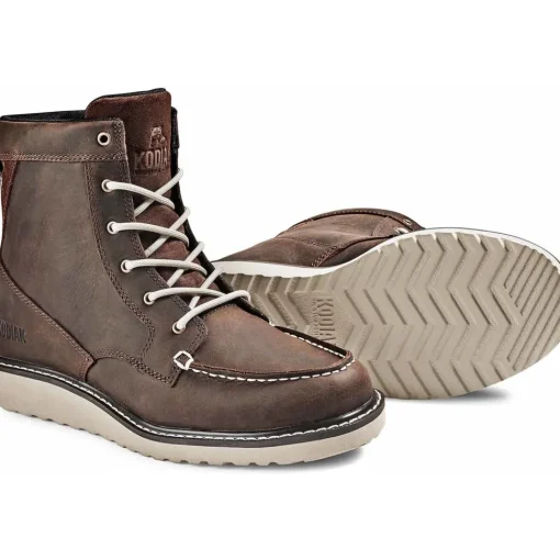 Kodiak Women's Whitton 6" Soft Toe Safety Work Boot -Brown- 4THKDB