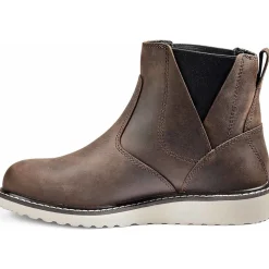 Kodiak Women's Whitton Soft Toe Chelsea Safety Work Boot -Brown- 4THMDB