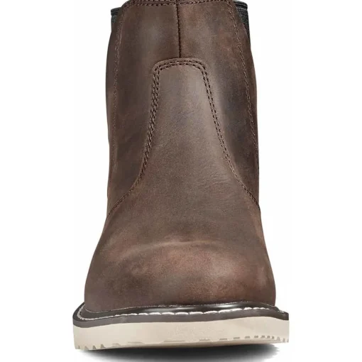 Kodiak Women's Whitton Soft Toe Chelsea Safety Work Boot -Brown- 4THMDB