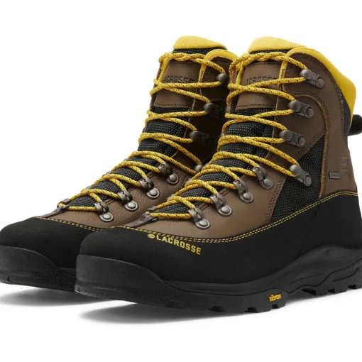 Lacrosse Men's Ursa Ms 7" WP Lace Up Work Boot -Brown- 533611