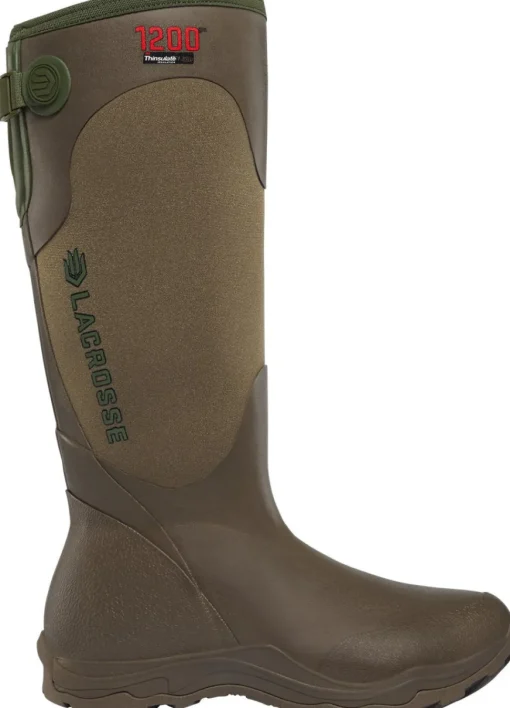 Lacrosse Women's Alpha Agility 15" WP 1200G Hunt Boot -Brown- 339070