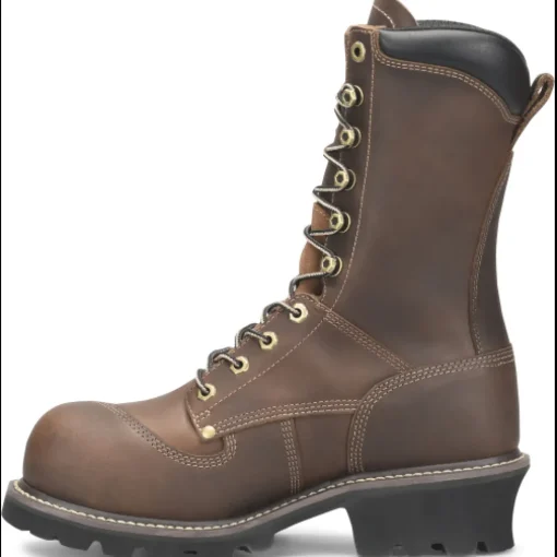 Matterhorn Men's ARC 10" WP Comp Toe Logger Work Boot -Brown- MT2510
