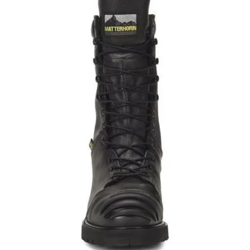 Matterhorn Men's Banksman 10" Stl Toe WP Metguard PR USA Made Work Boot 12255