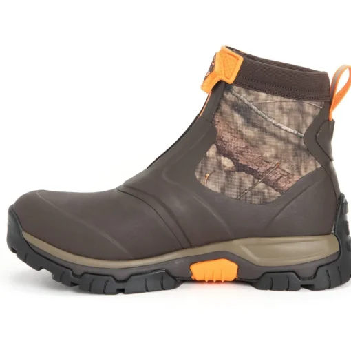 Muck Men's Apex Mid Zip WP Outdoor Hunt Boot - Camo - AXMZ-MOC