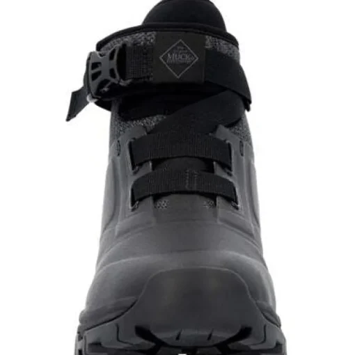 Muck Men's Apex Pac Alt WP Closure Mid Outdoor Work Boot -Black- APMM000