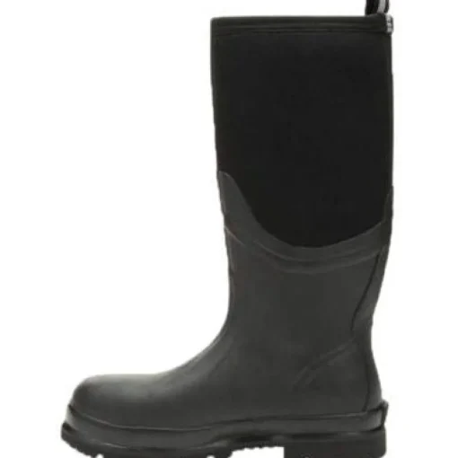 Muck Men's Chore Cool Tall Steel Toe WP Work Boot - Black - CSCT-000